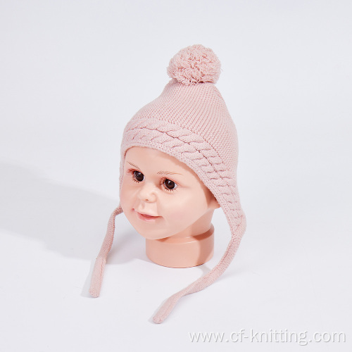 knitted hat with cheap price for girl